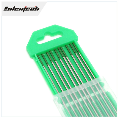 Đầu xanh điện cực hàn TIG Vonfram Tuổi thọ dài OEM