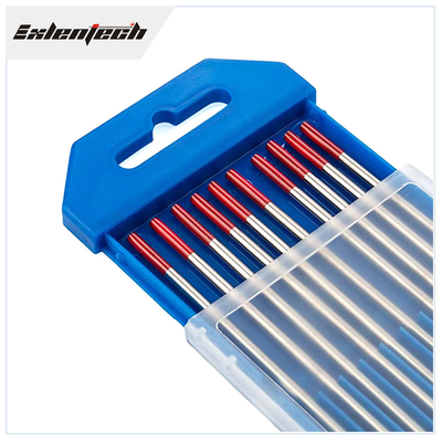 Que hàn TIG OEM Điện cực vonfram đỏ WP 2.4mmx175mm cho đèn hàn